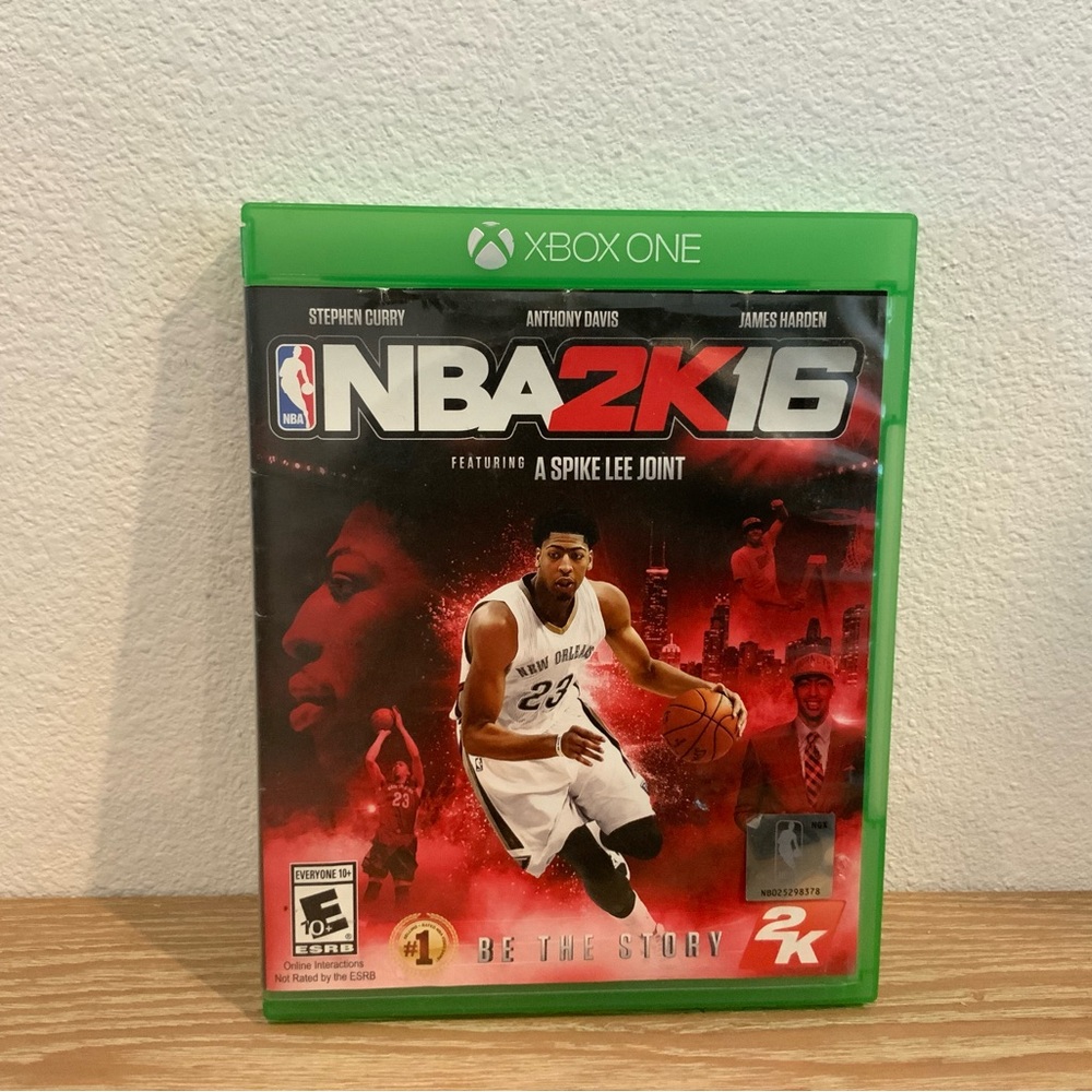 NBA 2K16 Video Game Green and Red Xbox One